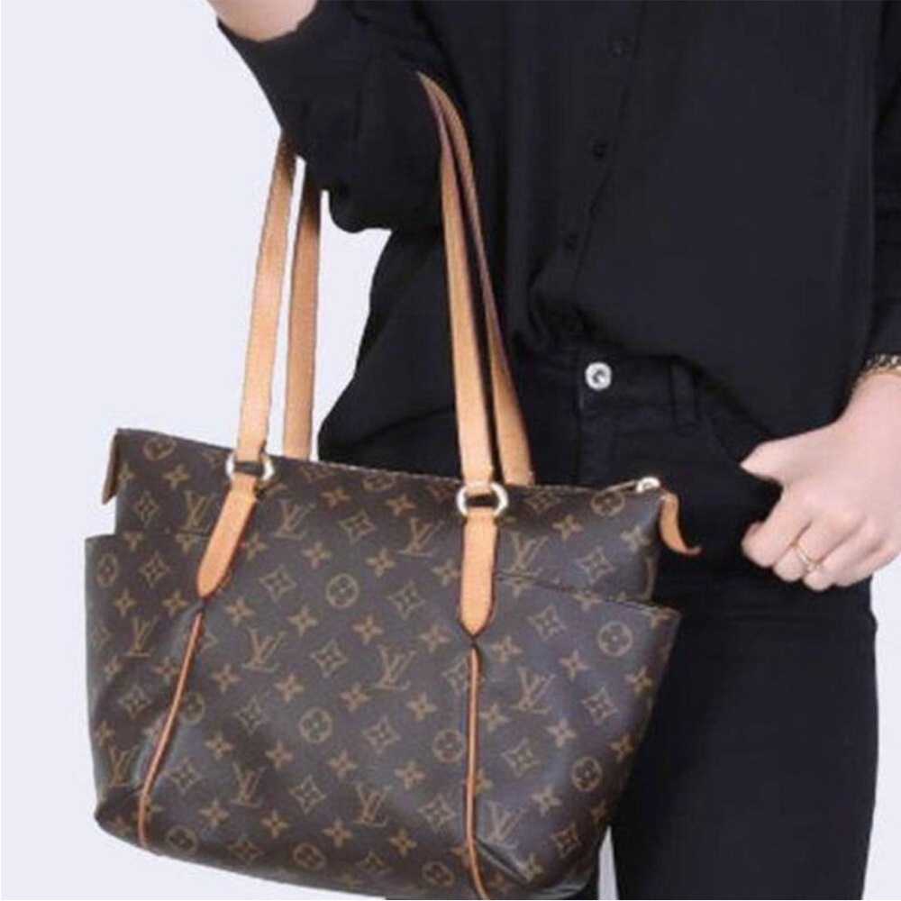 Louis Vuitton Totally PM Brown and Tan Monogram Tote